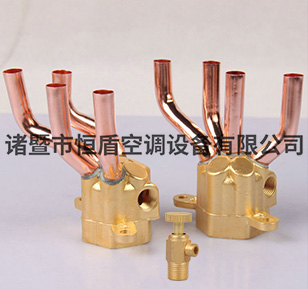 集水頭四進四出 恒盾盤管表冷器集水頭